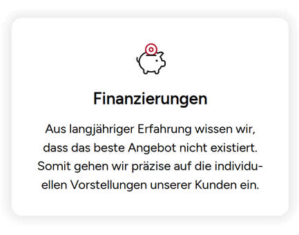 Finanzierungen